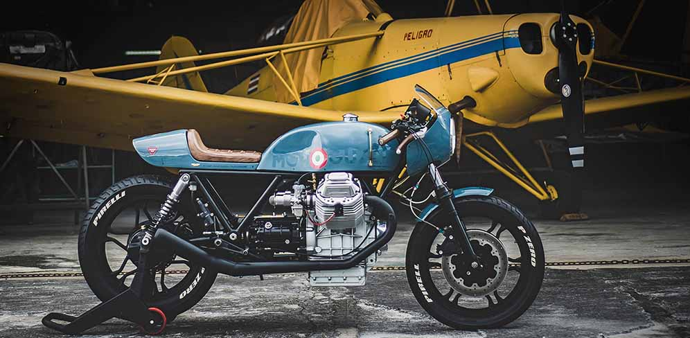 Moto Guzzi Terinspirasi Pesawat